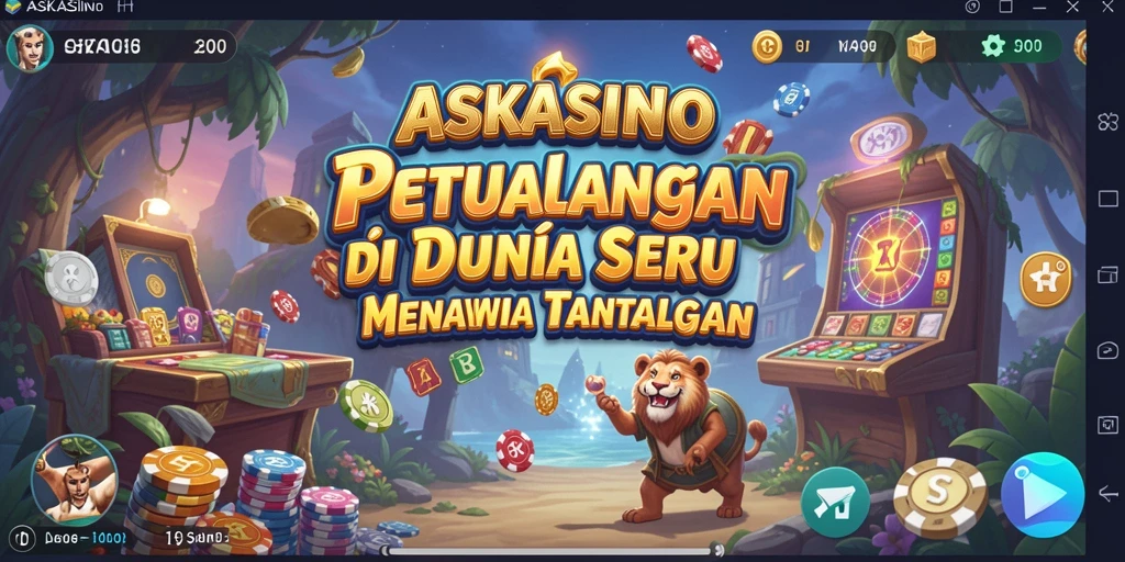 Tangkapan layar gameplay <strong>ASKASINO</strong> menunjukkan petualangan menakjubkan yang seru.