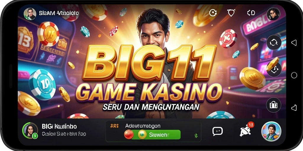 Tampilan gameplay seru dari BIG11 yang menarik perhatian pemain.