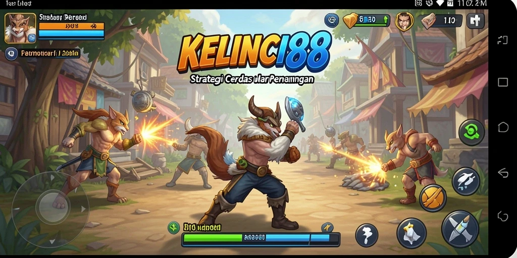 Screenshot gameplay KELINCI88 yang menampilkan aksi strategi yang mendebarkan.