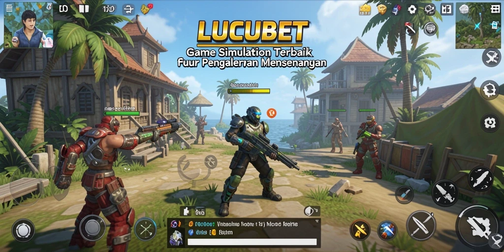 Gameplay menarik dari LUCUBET yang penuh tantangan dan interaksi.