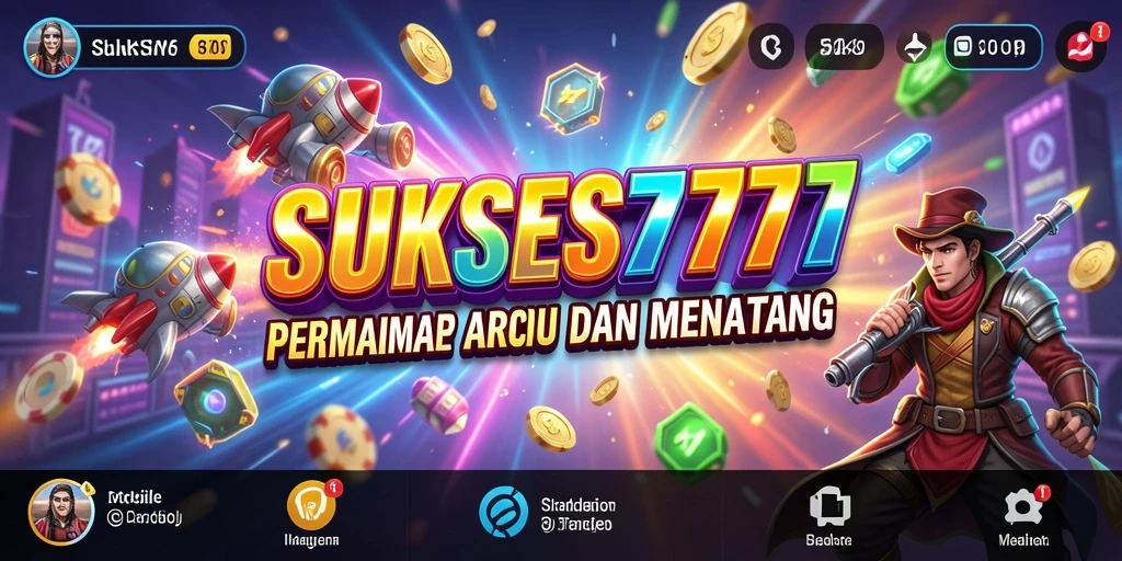 Tampilan gameplay Arcade yang menarik dan penuh aksi.